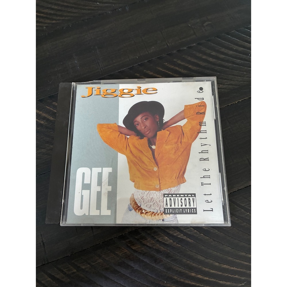 Jiggie Gee Let The Rhythm Ride CD 1991 Luke Records Atlantic 7567-91621-2 HipHop